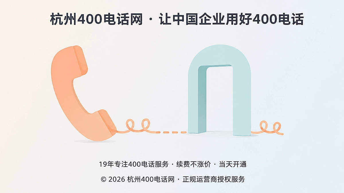 人员变动后400电话客户服务入口责任断层抽象示意图